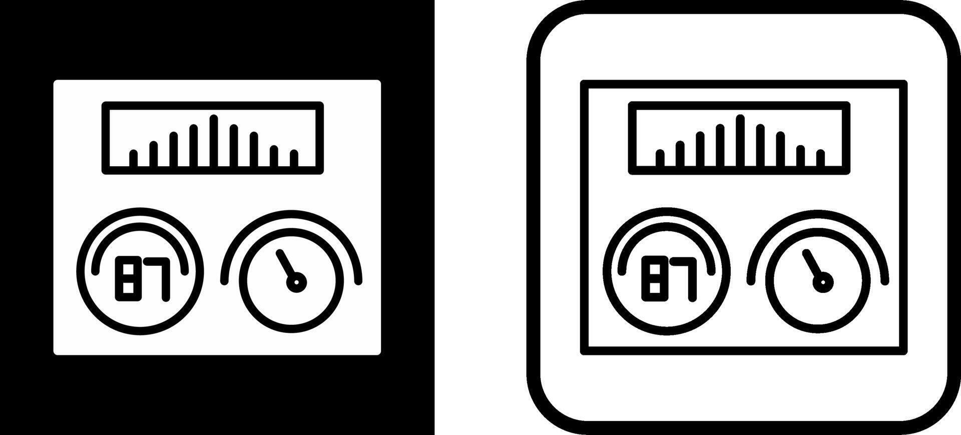 Thermoregulator-Vektorsymbol vektor