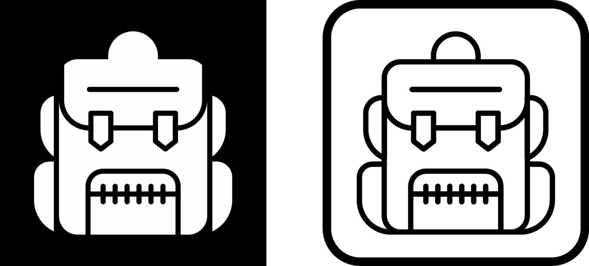 Rucksack-Vektor-Symbol vektor