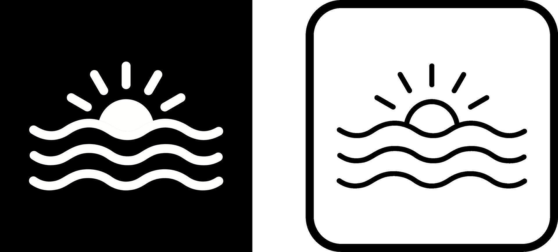 Ozean Vektor Symbol