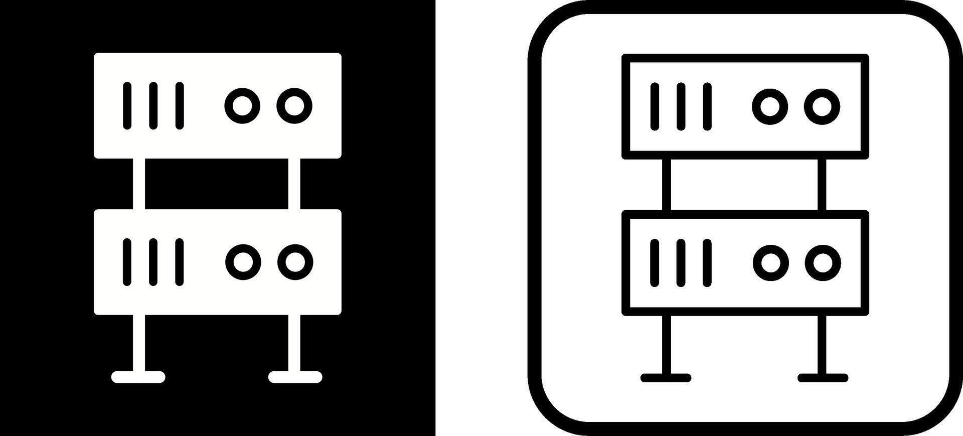 Server-Vektorsymbol vektor