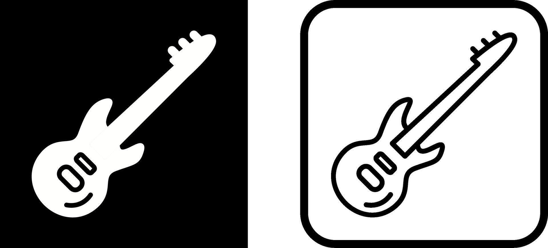 Gitarrenvektorsymbol vektor