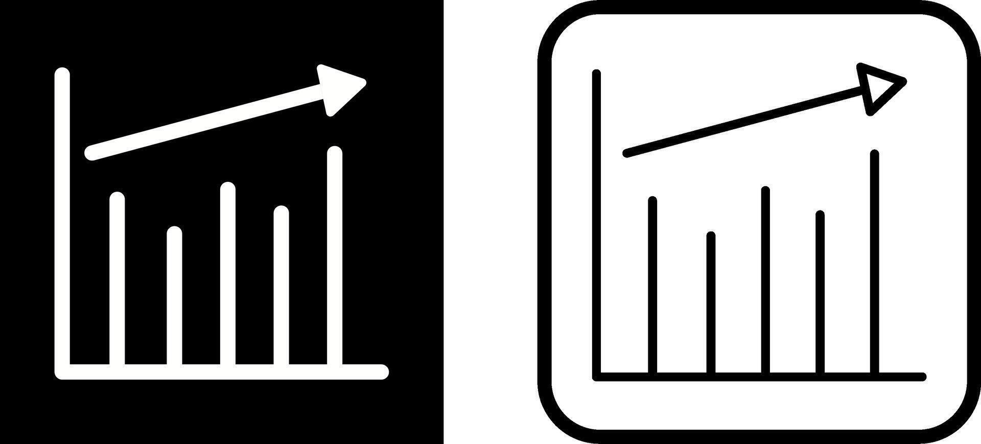 Statistik-Vektorsymbol vektor