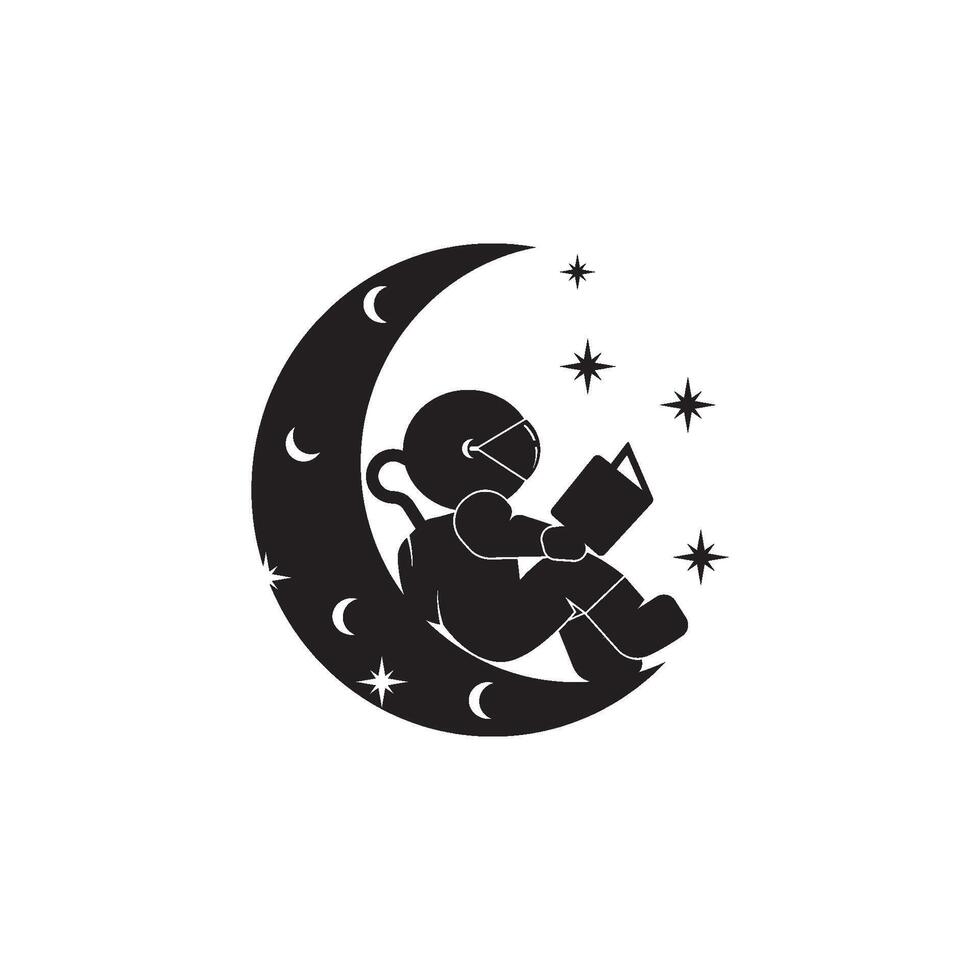 lesen Buch Logo Symbol, Vektor Illustration Design
