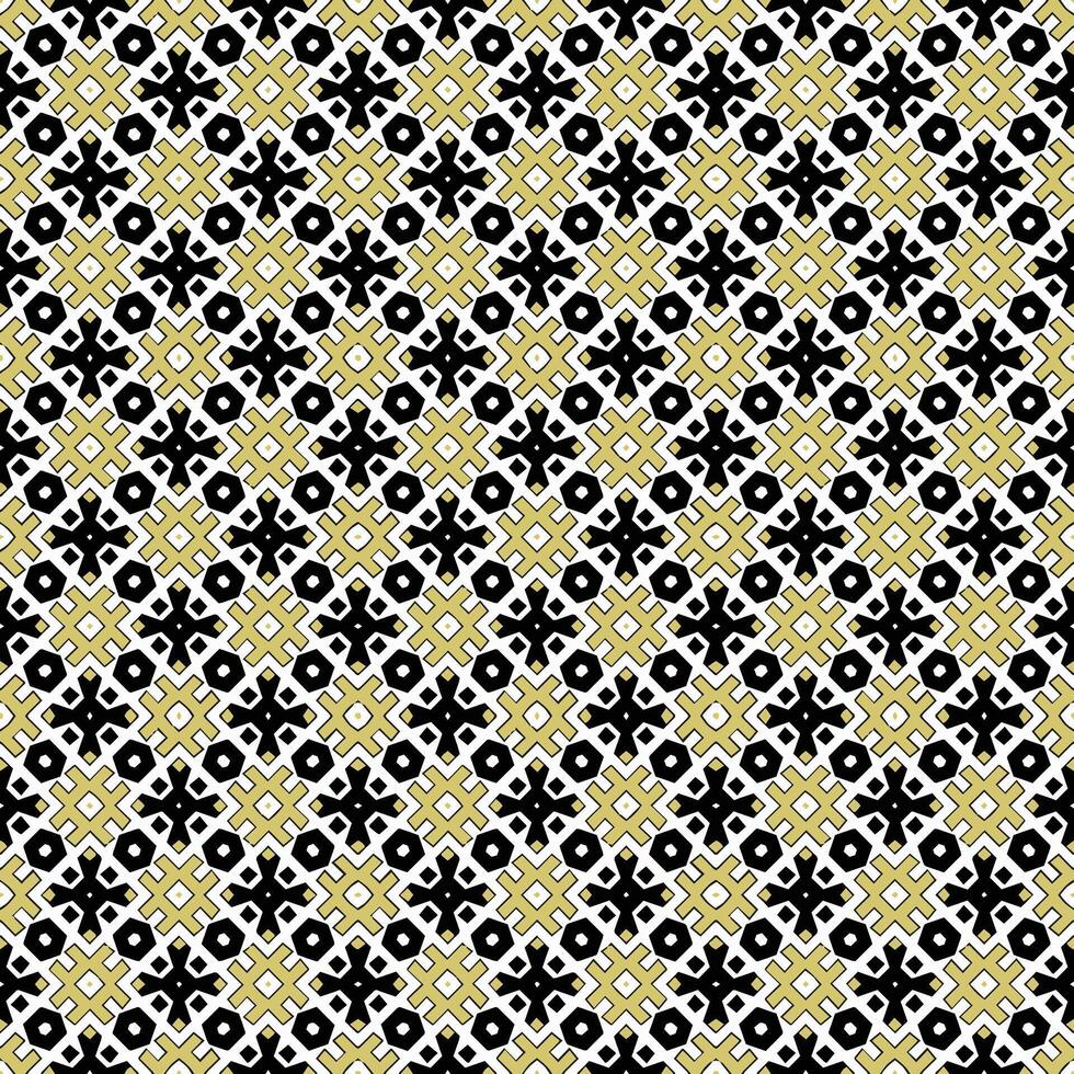 mehrfarbiges nahtloses abstraktes Muster. Hintergrund und Hintergrund. mehrfarbig. farbenfrohes ornamentales Design. farbige Mosaikornamente. Vektorgrafik. vektor