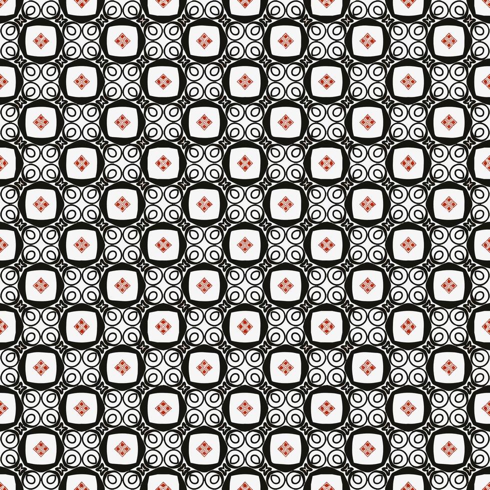 mehrfarbiges nahtloses abstraktes Muster. Hintergrund und Hintergrund. mehrfarbig. farbenfrohes ornamentales Design. farbige Mosaikornamente. Vektorgrafik. vektor