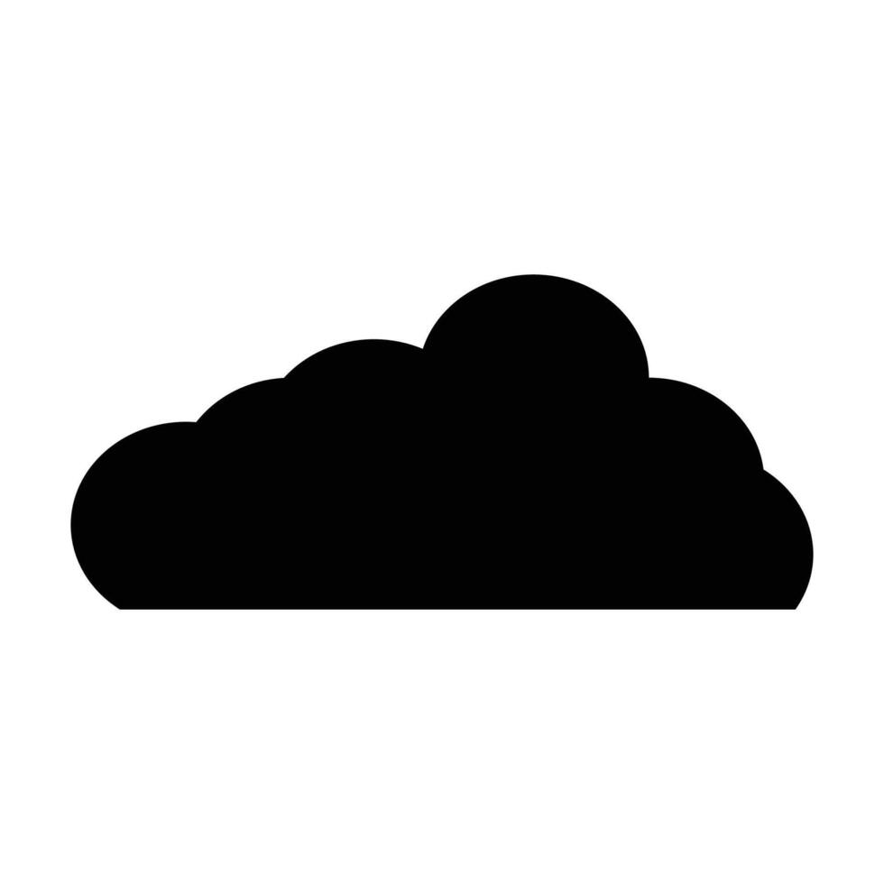 moln logotyp vektor mall symbol design