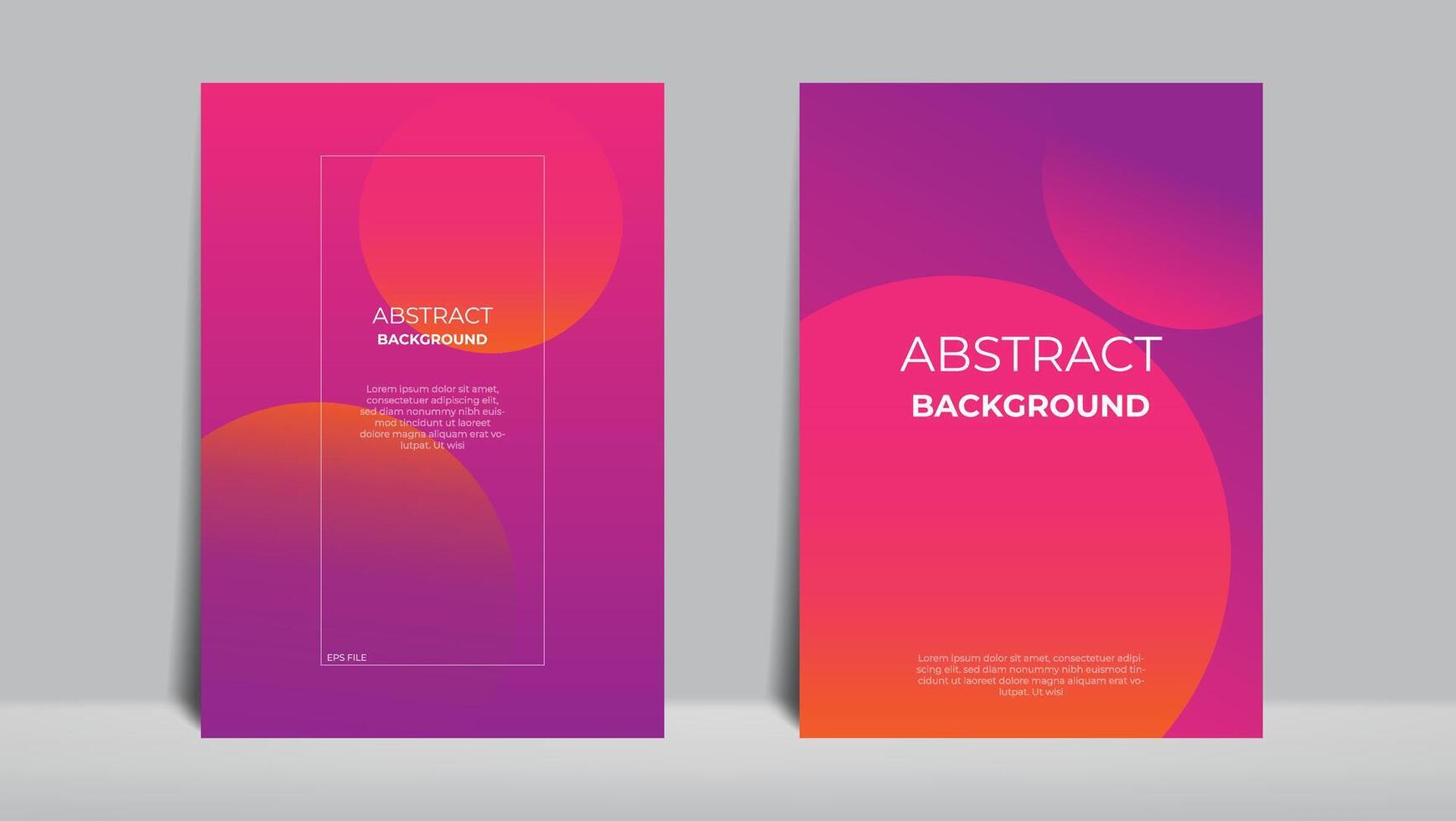 abstrakt geometrisk affisch eller omslag bakgrund. a4 layout design. vektor illustration