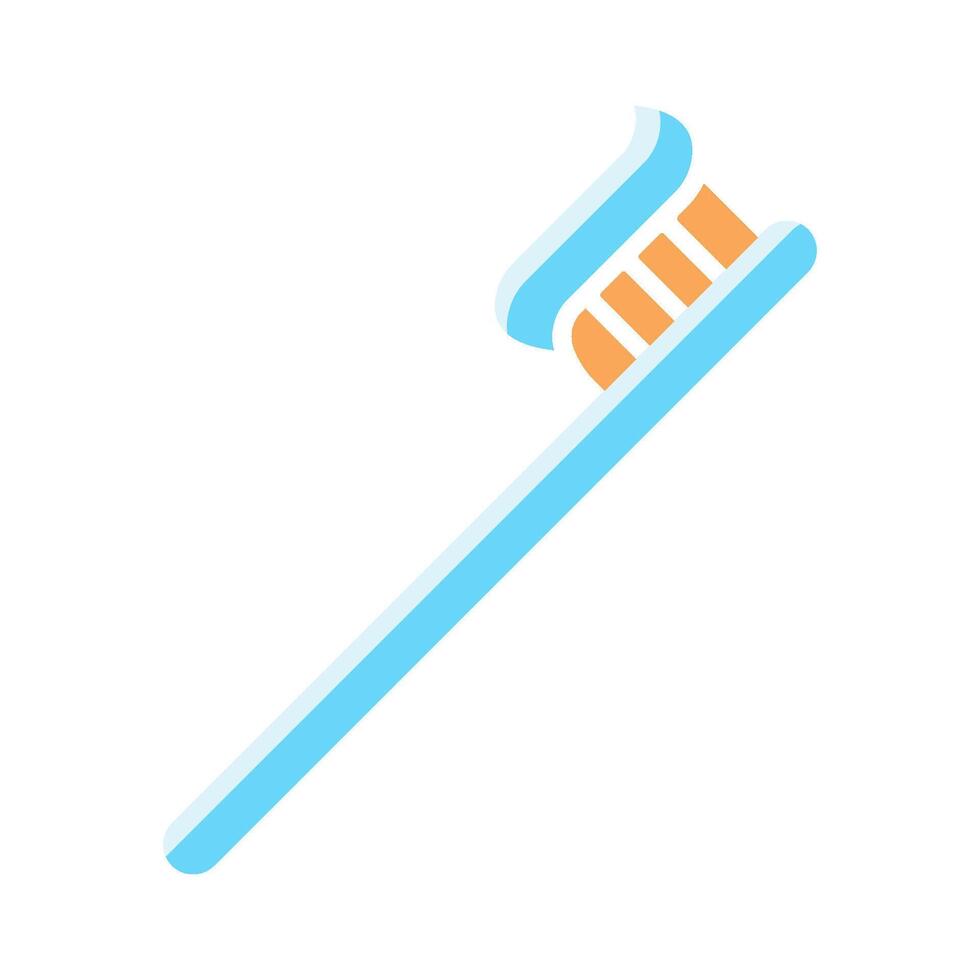 Zahnbürste Symbol Design Vektor Vorlage