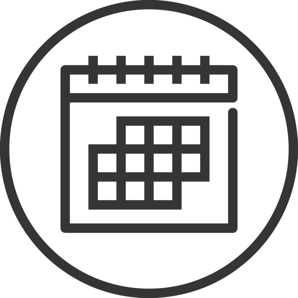 kalender ikon symbol vektor bild