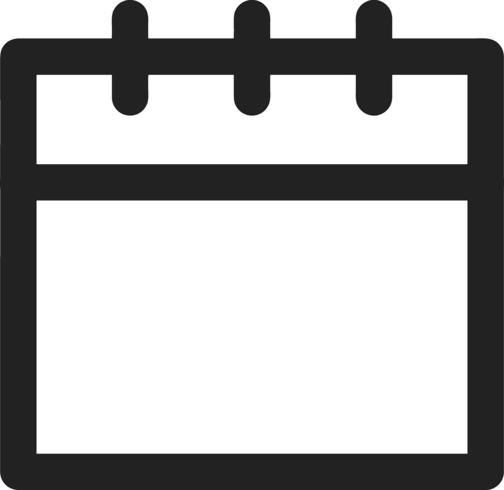 Kalender Symbol Symbol Vektor Bild