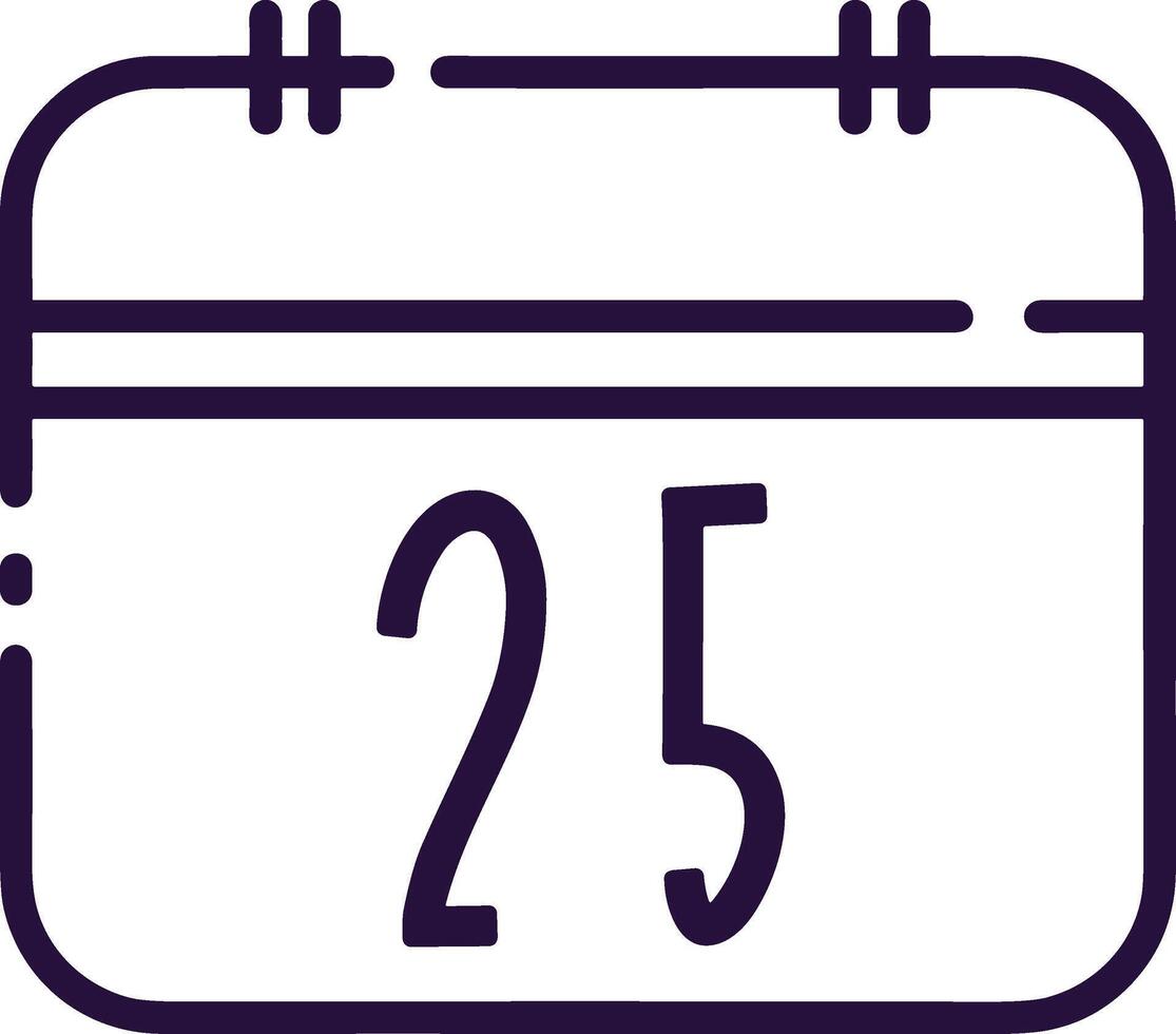 Kalender Symbol Symbol Vektor Bild