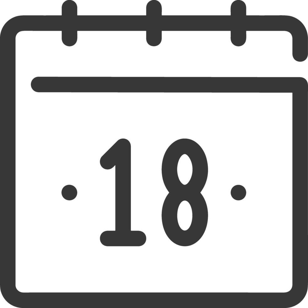 kalender ikon symbol vektor bild