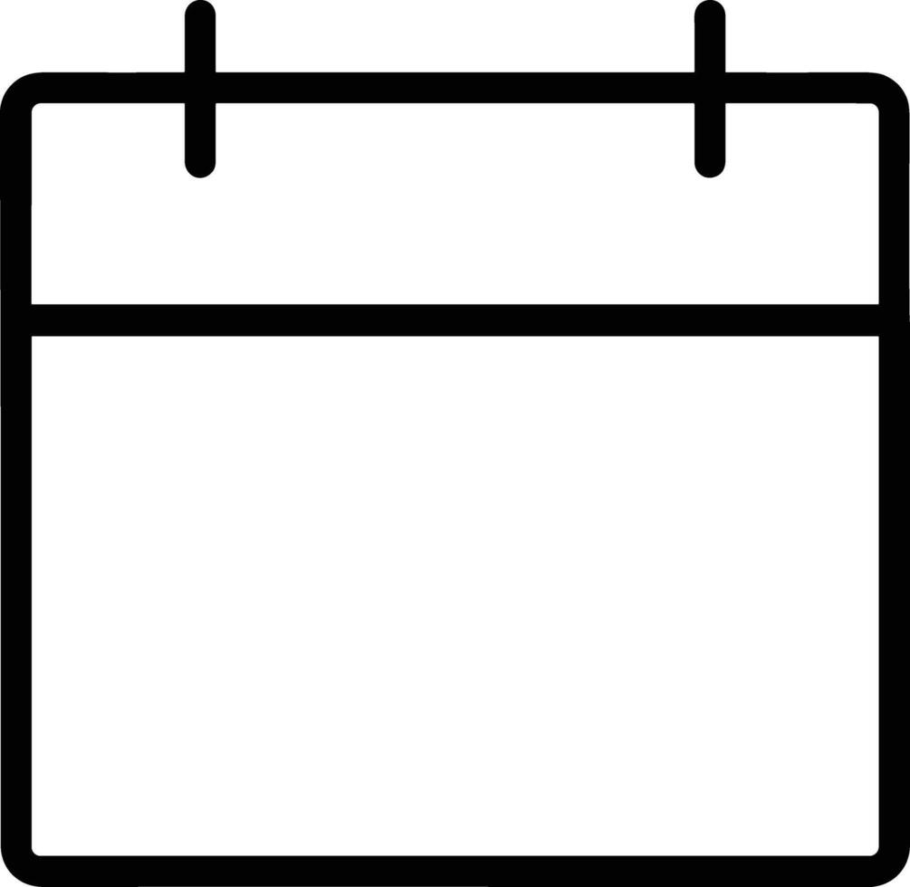 Kalender Symbol Symbol Vektor Bild