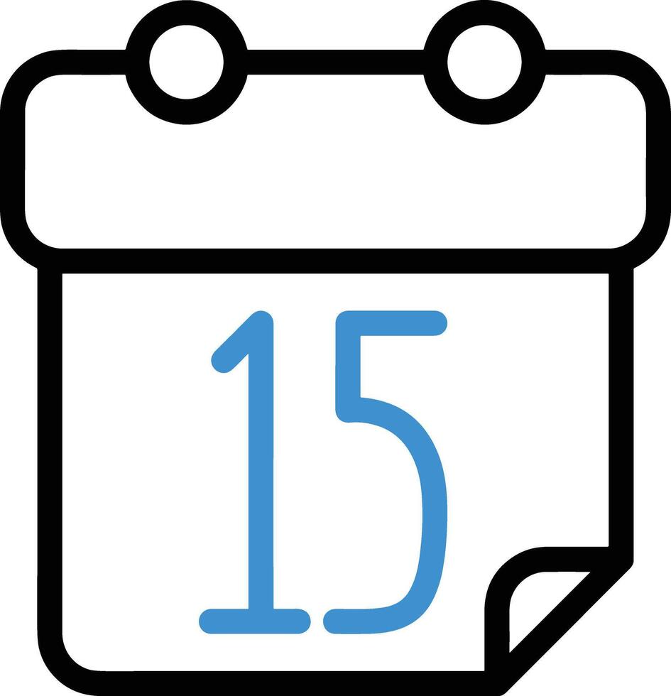 Kalender Symbol Symbol Vektor Bild