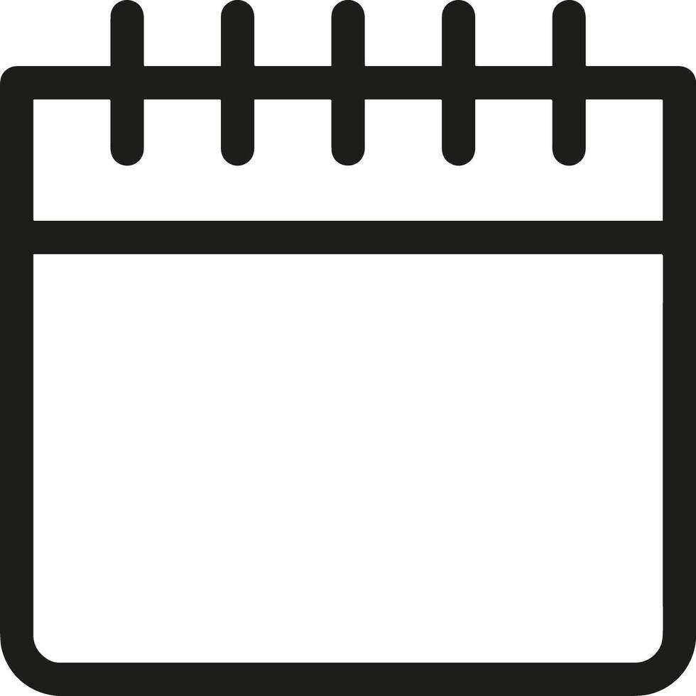 kalender ikon symbol vektor bild