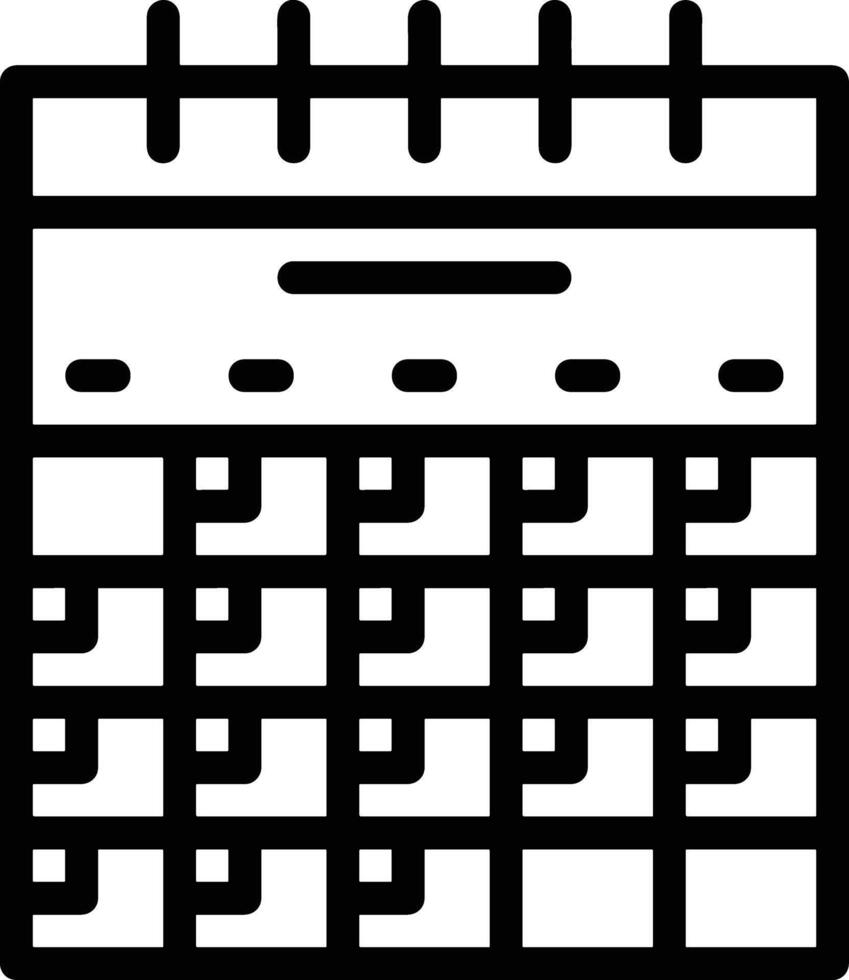 kalender ikon symbol vektor bild