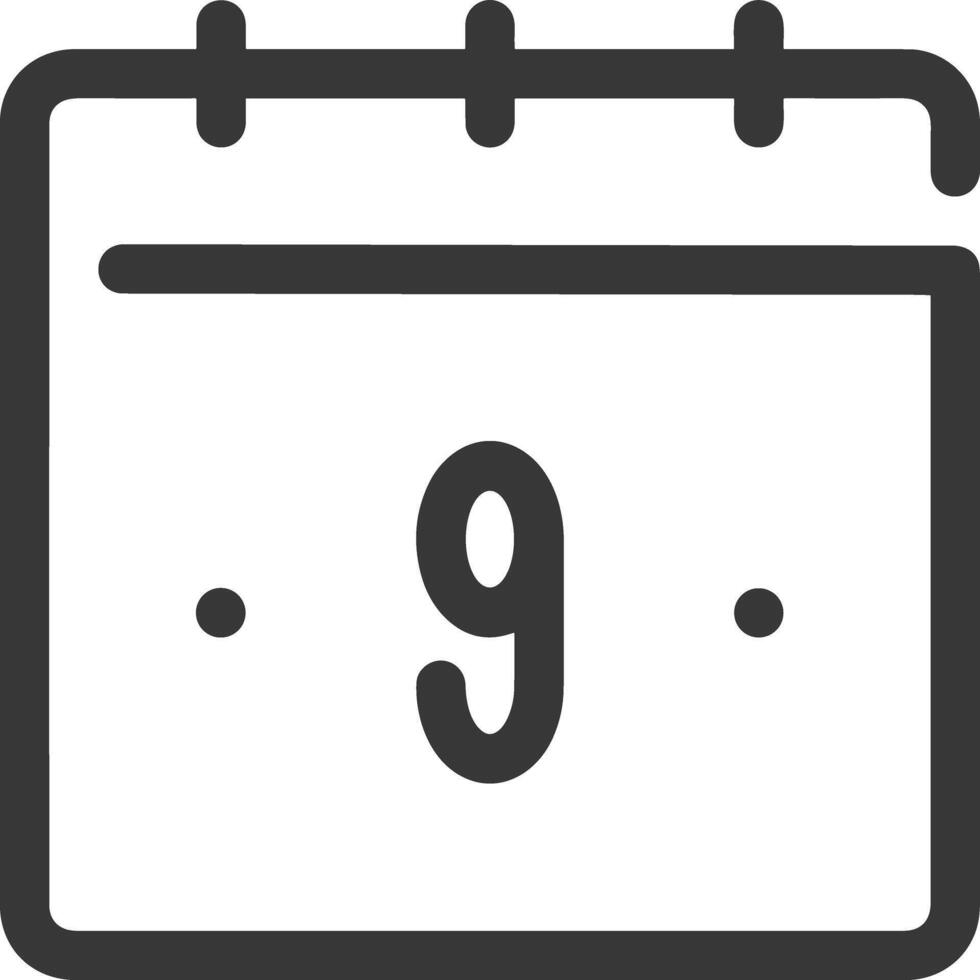 kalender ikon symbol vektor bild