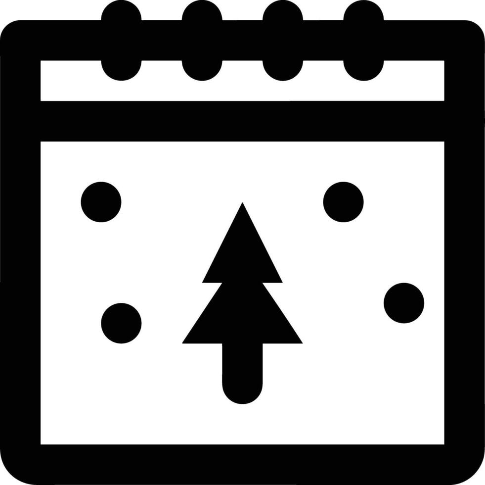 Kalender Symbol Symbol Vektor Bild