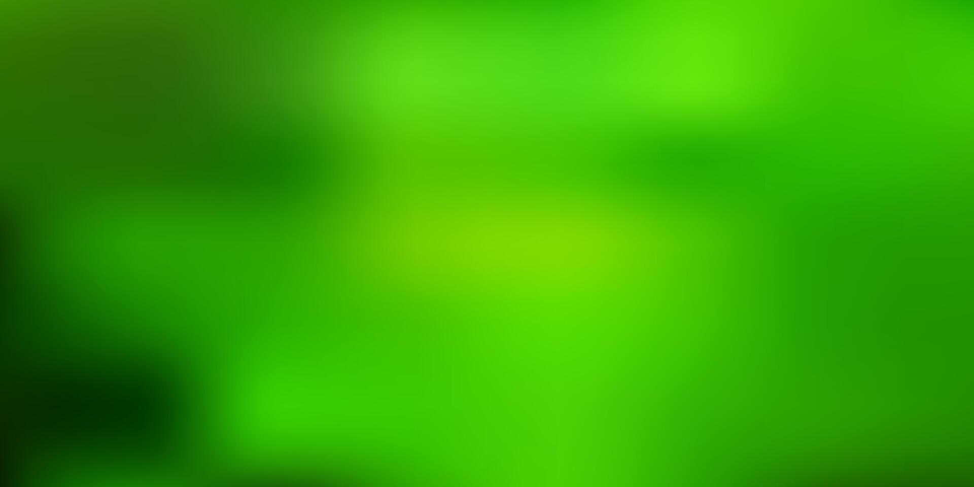 ljusgrön, gul suddighetsbakgrund för vektor. vektor