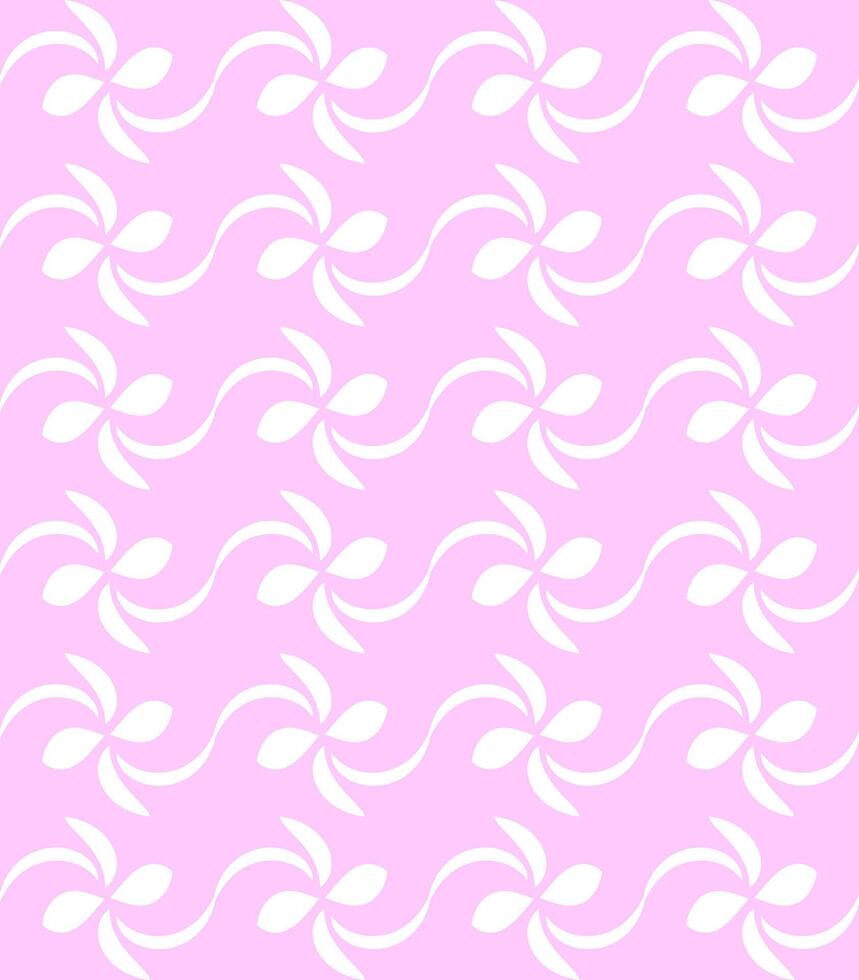 rosa abstrakt blommig sömlös mönster vektor