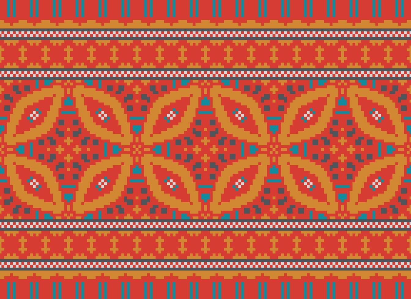 korsa sy. pixel. geometrisk etnisk orientalisk sömlös mönster traditionell bakgrund. aztekisk stil abstrakt vektor illustration. design för textil, ridå, matta, tapet, Kläder, omslag