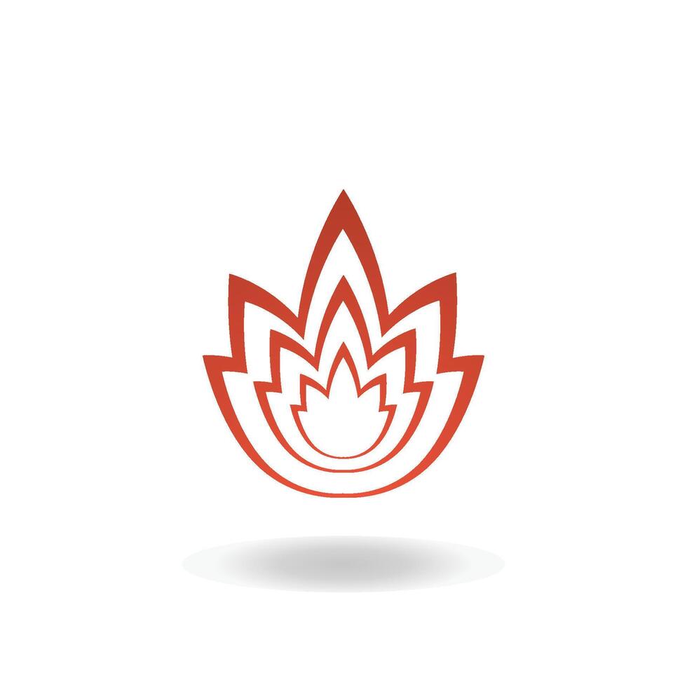 Blume Symbol. Lotus. Spa Logo Design. Vektor iiiIllustration