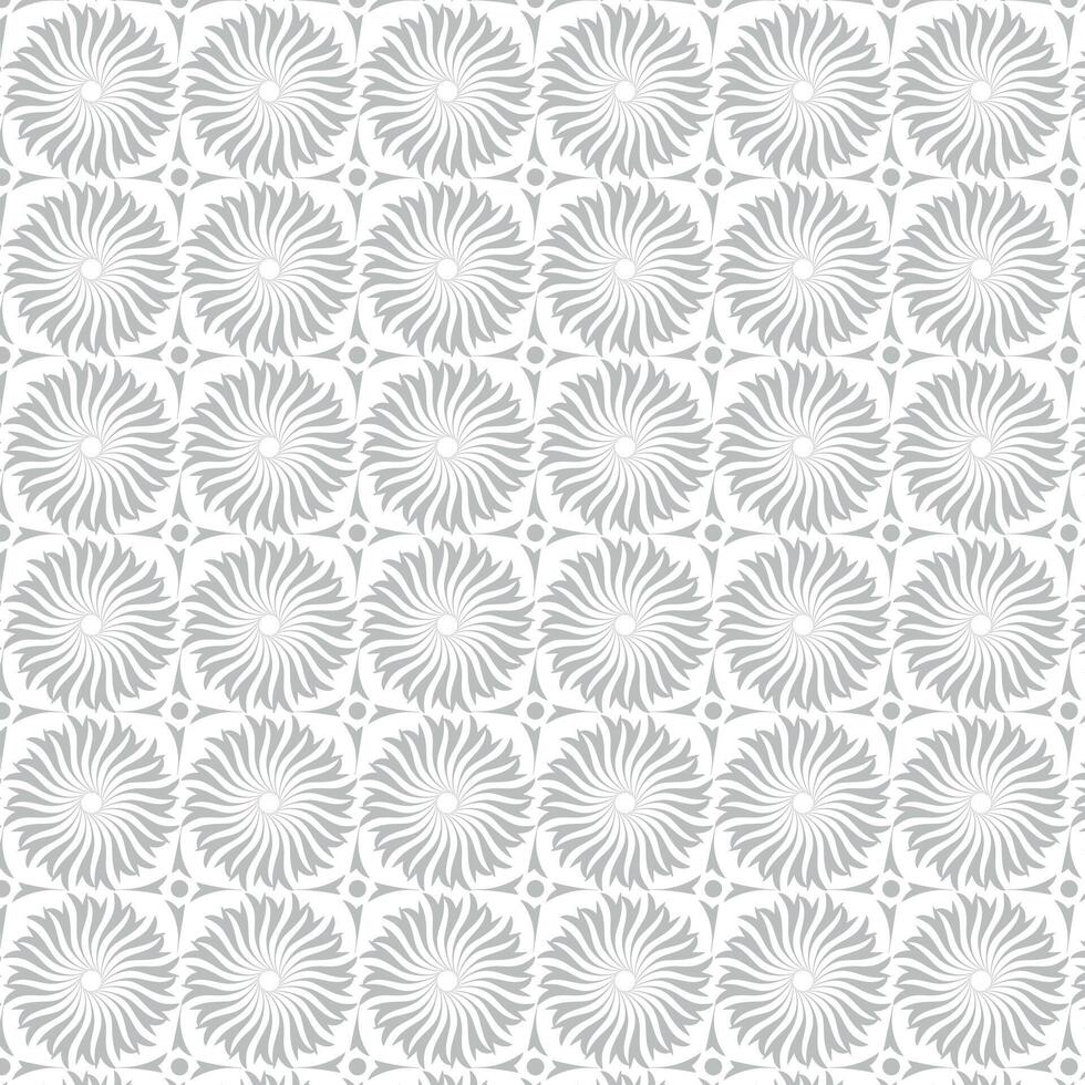 Vektor nahtlos geometrisch Blumen- Muster zum Hintergrund, Texturen, Stoff, drucken, Textilien, Verpackung... elegant nahtlos dekorativ Muster.