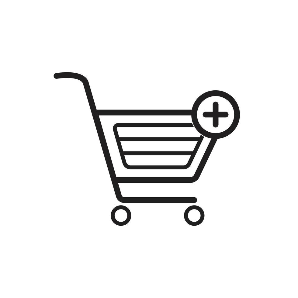 Online-Shop-Icon-Set-Vektor für Web, Präsentation, Logo, Symbol, Symbol, Schaltfläche vektor