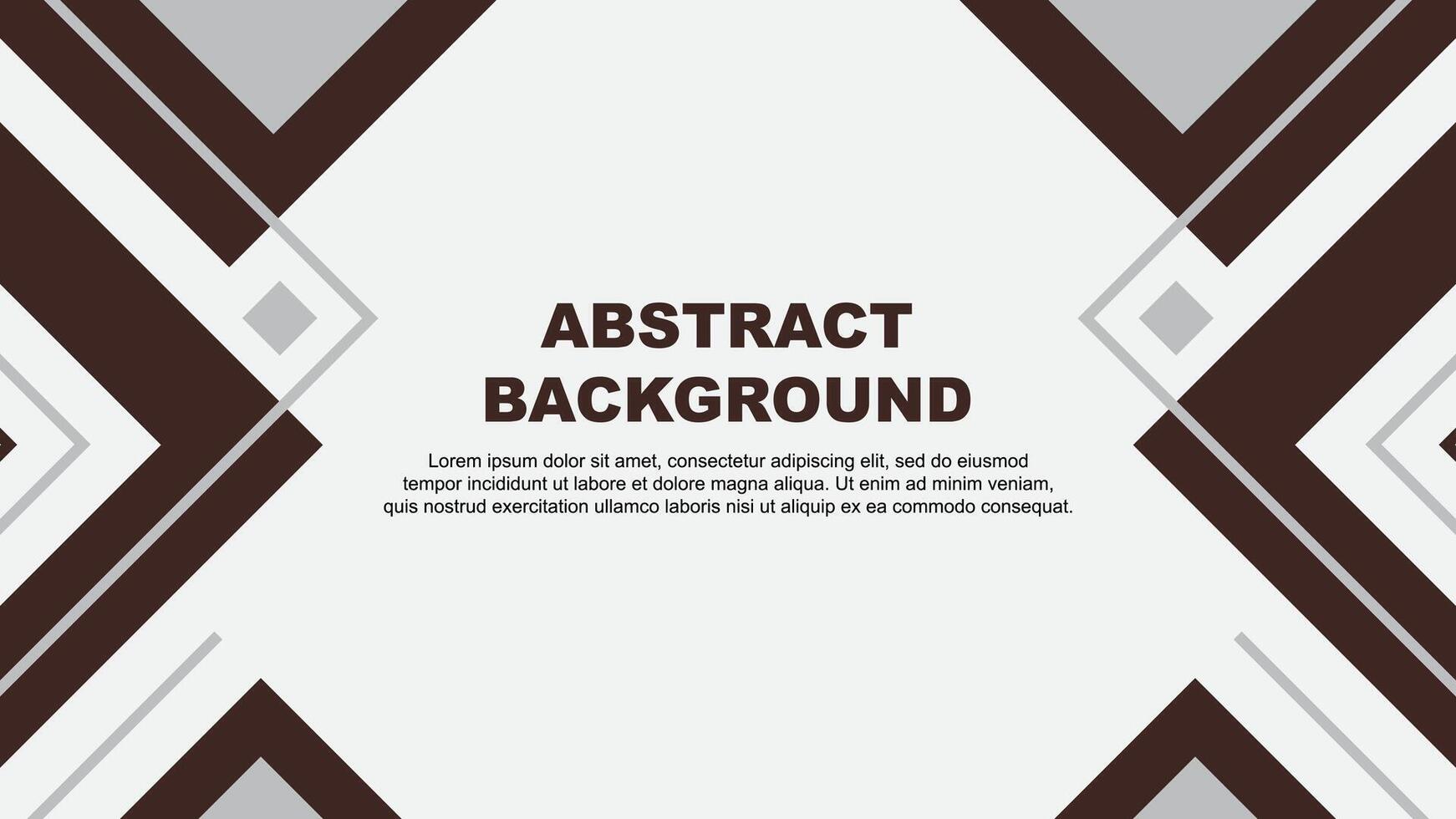 abstrakt brun bakgrund design mall. baner tapet vektor illustration. brun illustration
