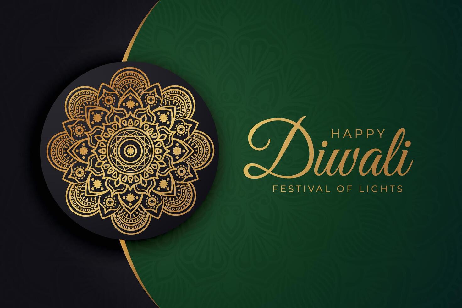 diwali - indisk festival av lampor, design mall för vykort, inbjudningar, hälsning kort, affischer, flygblad, bakgrund och baner mönster. vektor