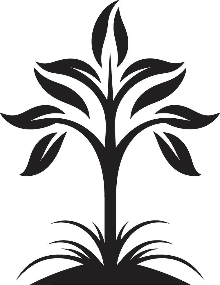 Grün Erbe dynamisch Vektor Logo Design zum Baum Plantage Laube Zuneigung glatt schwarz Symbol bedeuten Baum Plantage