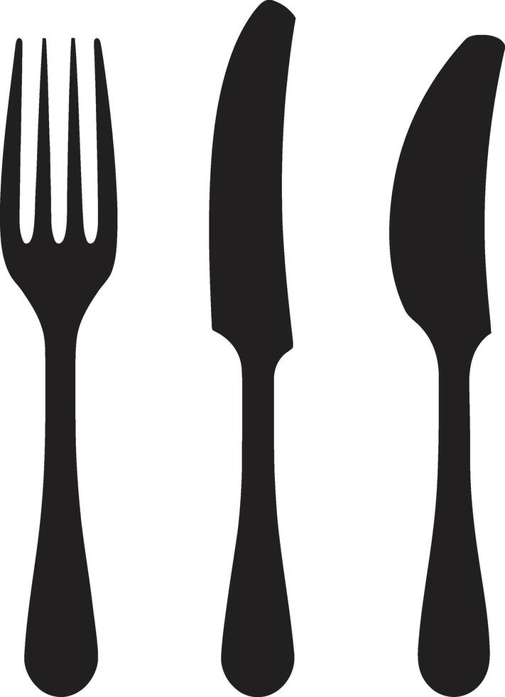 bra dining mark vektor logotyp för kulinariska klass med gaffel och kniv redskap elegans bricka gaffel och kniv vektor ikon för eleganta dining