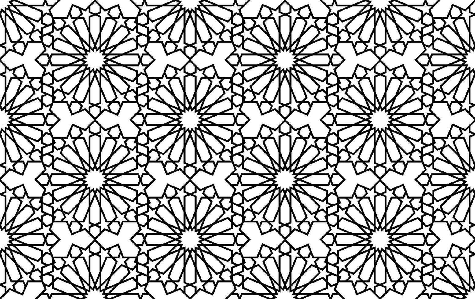 islamisch modern Muster Hintergrund vektor