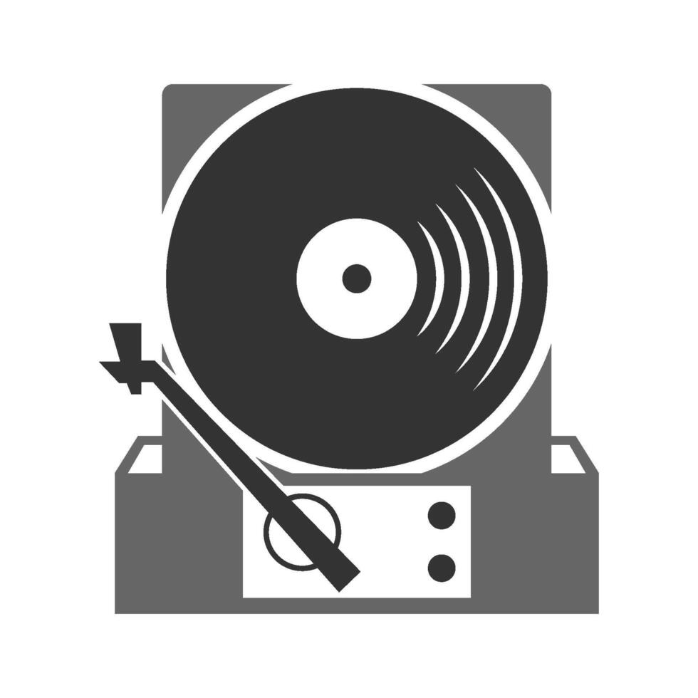 Musik-Player-Icon-Design vektor