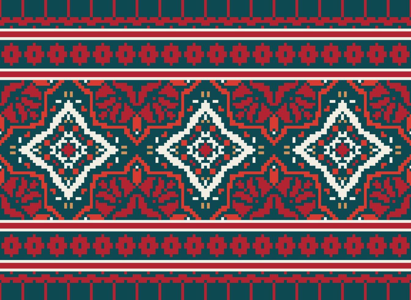 amerikanisch ethnisch einheimisch Muster.traditionell Navajo, Azteken, Apache, Südwesten und Mexikaner Stil Stoff Muster.abstrakt Motive Musterdesign zum Stoff, Kleidung, Decke, Teppich, gewebt, wickeln, Dekoration vektor