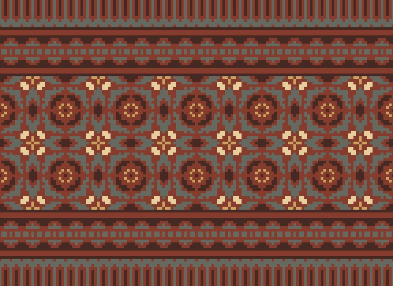 amerikan etnisk inföding mönster.traditionell navajo, aztec, apache, sydväst och mexikansk stil tyg mönster.abstrakt motiv mönster.design för tyg, kläder, filt, matta, vävt, wrap, dekoration vektor