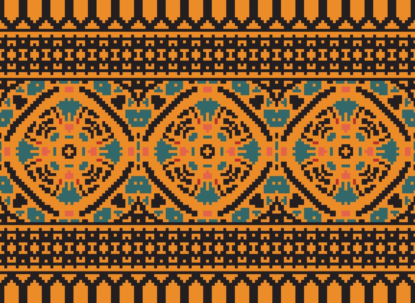 amerikan etnisk inföding mönster.traditionell navajo, aztec, apache, sydväst och mexikansk stil tyg mönster.abstrakt motiv mönster.design för tyg, kläder, filt, matta, vävt, wrap, dekoration vektor