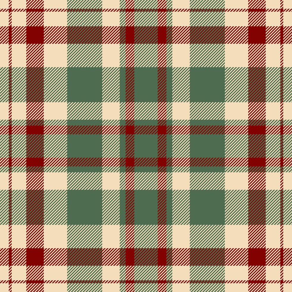 Stoff nahtlos Muster von Textur prüfen Plaid mit ein Tartan Textil- Hintergrund. vektor