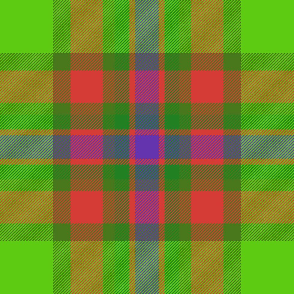 textur textil- tyg av tartan mönster kolla upp med en bakgrund pläd sömlös. vektor