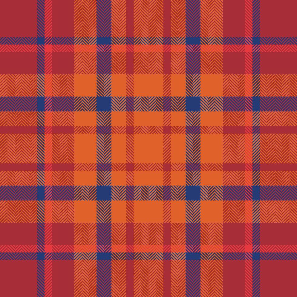 pläd kolla upp mönster. sömlös tyg textur. tartan textil- skriva ut. vektor