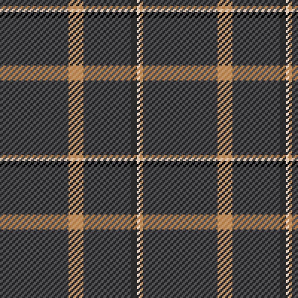 tartan mönster textil- av bakgrund sömlös pläd med en tyg textur kolla upp. vektor