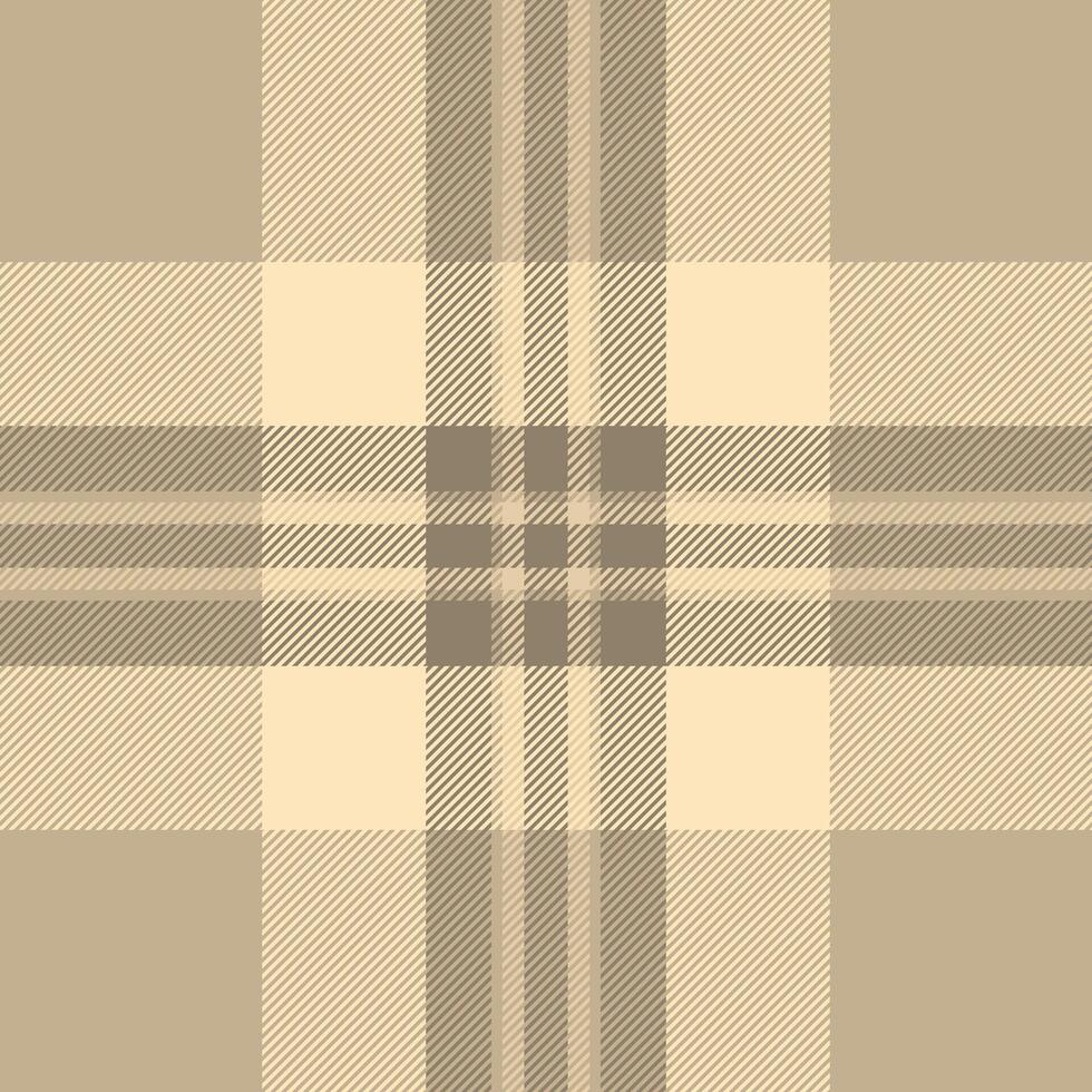 Textil- Hintergrund prüfen von Stoff Tartan mit ein Textur nahtlos Plaid Muster. vektor