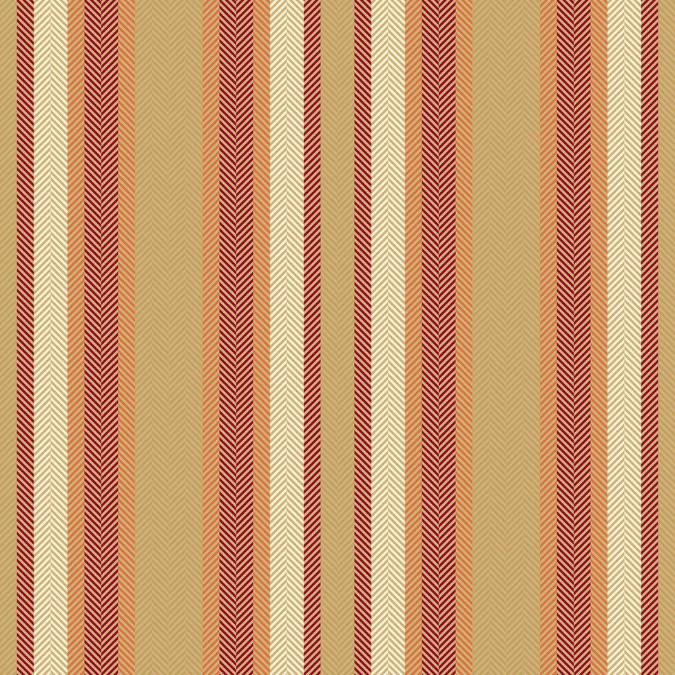 mönster vertikal textil- av bakgrund rand tyg med en sömlös rader textur . vektor