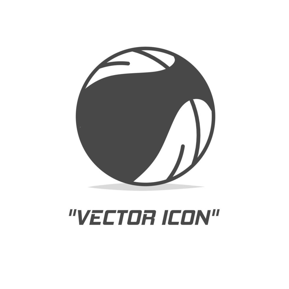 basketboll illustration ikon. mall illustration design för företag. vektor