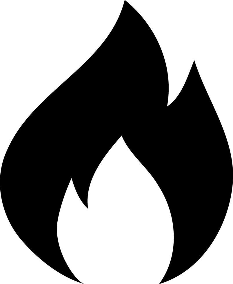 Feuer Symbol Gravur Clip Art Illustration vektor