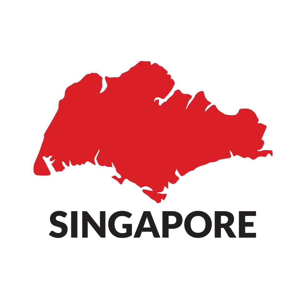 von Singapur Symbol Vorlage. vektor