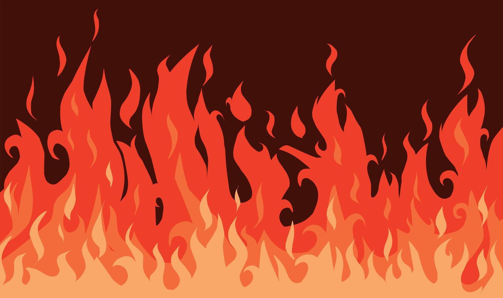 brand flamma bakgrund illustration vektor