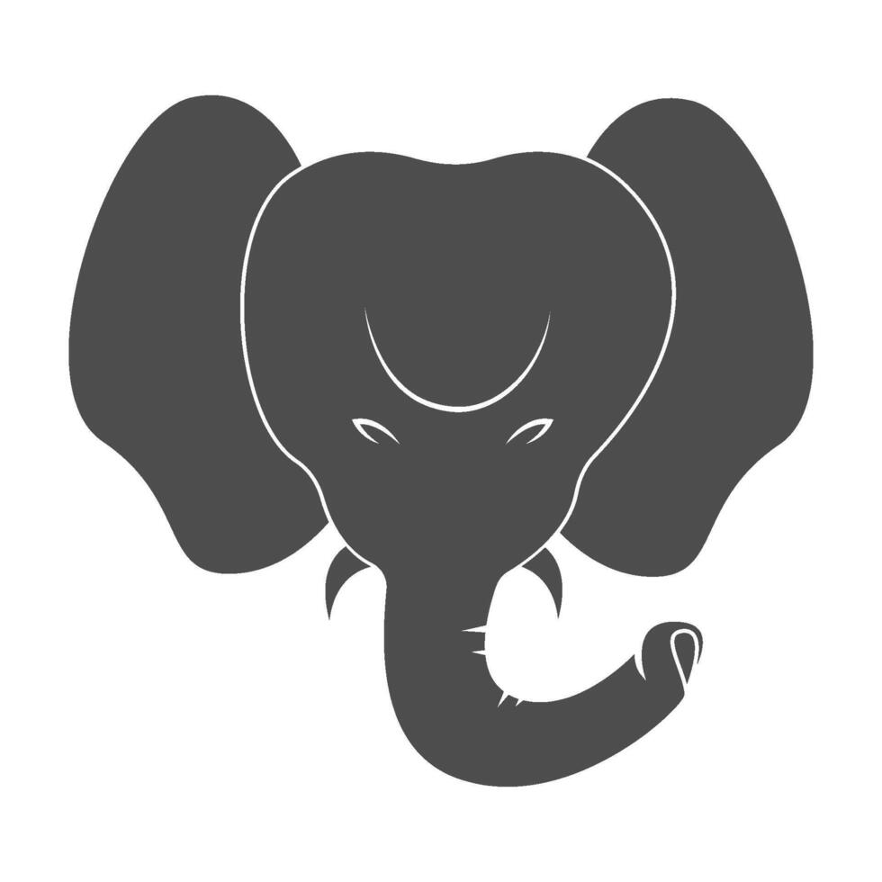 Elefanten-Illustrationsdesign vektor