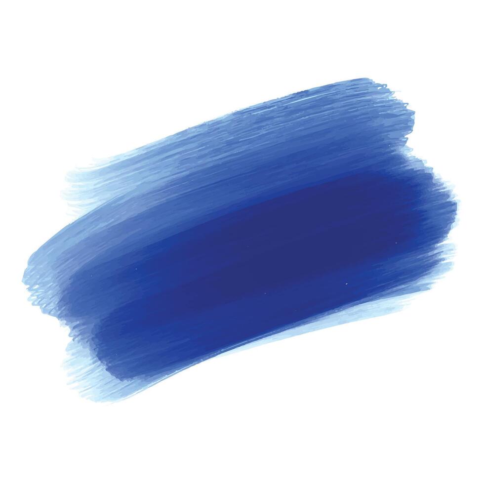 modern Tinte Farbe Blau Bürste Schlaganfall Spritzer Design vektor
