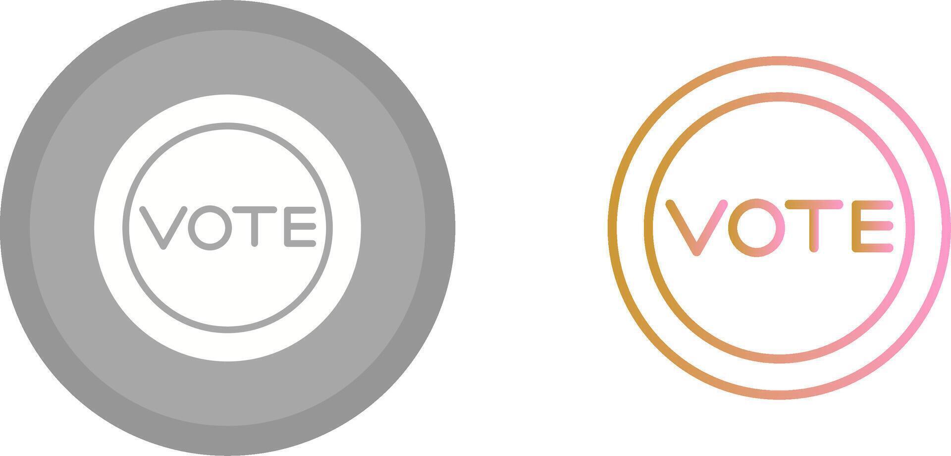 Abstimmung Verknüpfung Symbol vektor